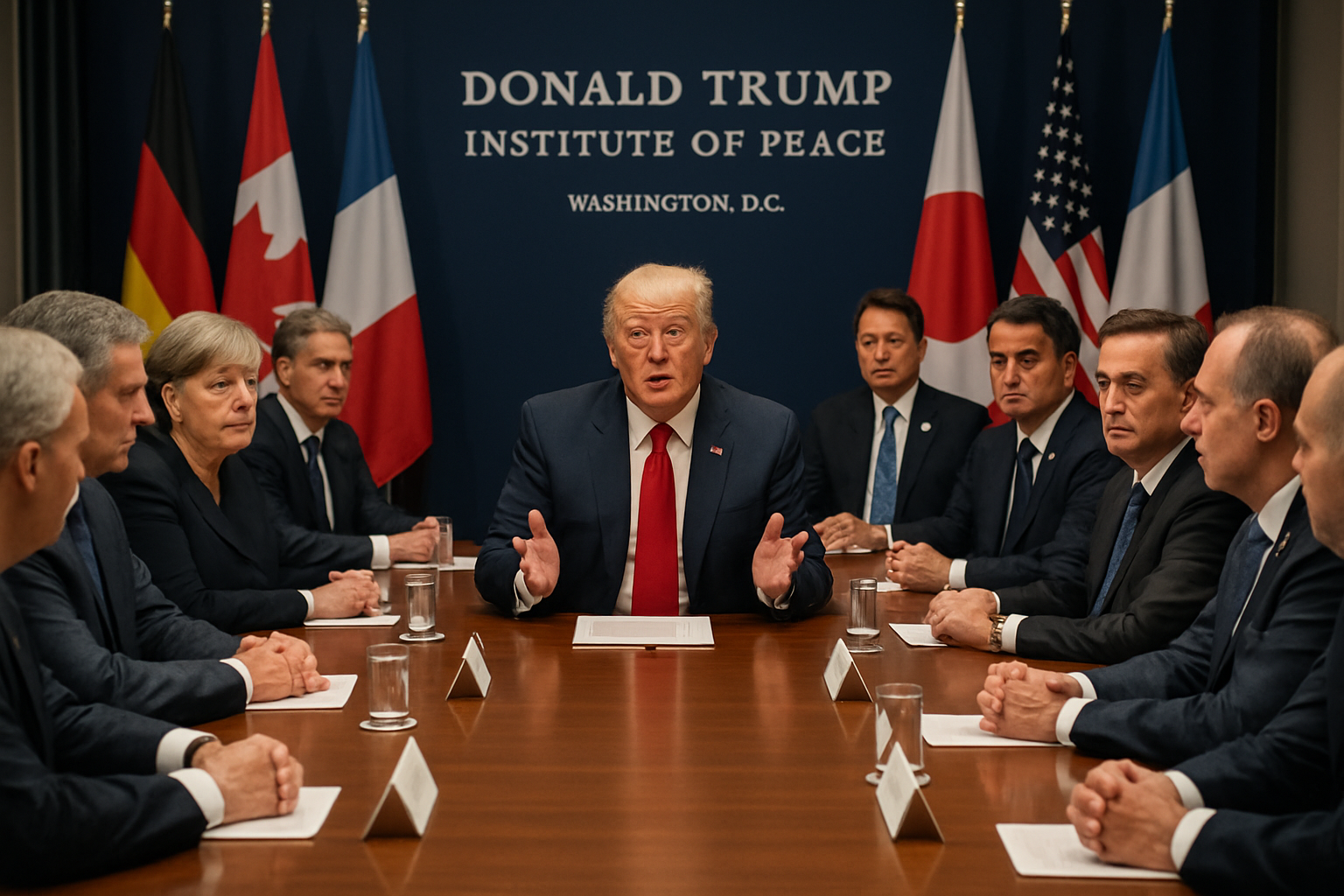 Trump Announces $7 Billion Raised for Gaza Reconstruction at Inaugural Board of Peace Meeting