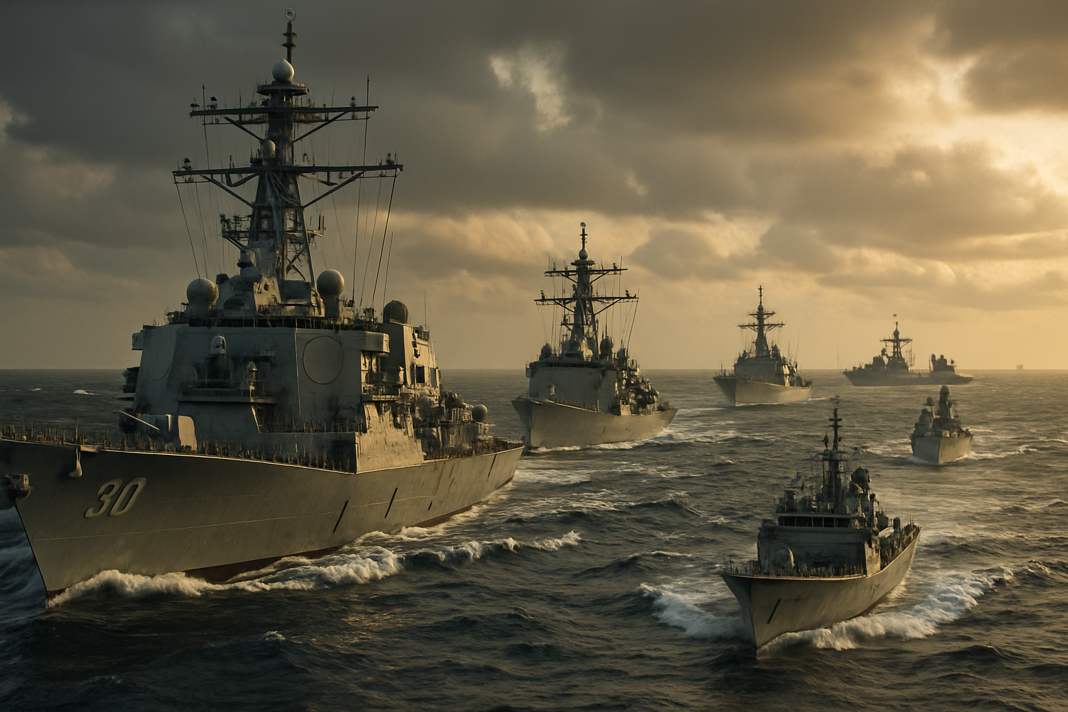 Trump Announces U.S. Naval Operations to Clear Strait of Hormuz as Iran Threatens Military Response