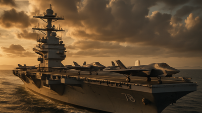 Trump Deploys Second Aircraft Carrier to Middle East, Suggests Iran Regime Change Would Be "Best Thing" As Tensions Escalate