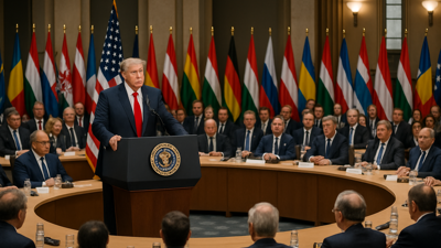 Trump Launches Controversial 'Board of Peace' with $10 Billion Gaza Pledge and Iran Ultimatum