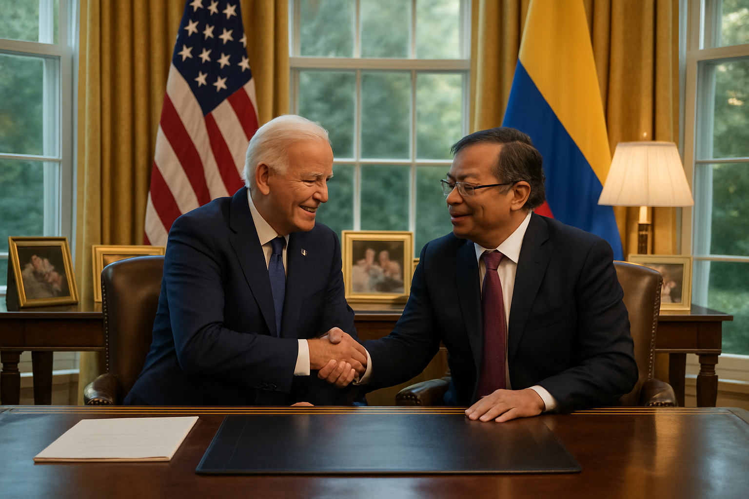 Trump Signs $1.2 Trillion Bill Ending Government Shutdown After Historic Meeting With Colombian President Petro