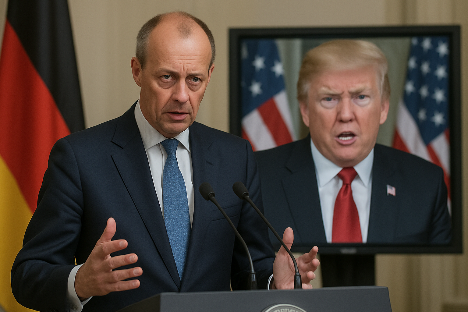 Trump Criticizes German Chancellor Merz Over Iran Position, Escalating Diplomatic Tensions