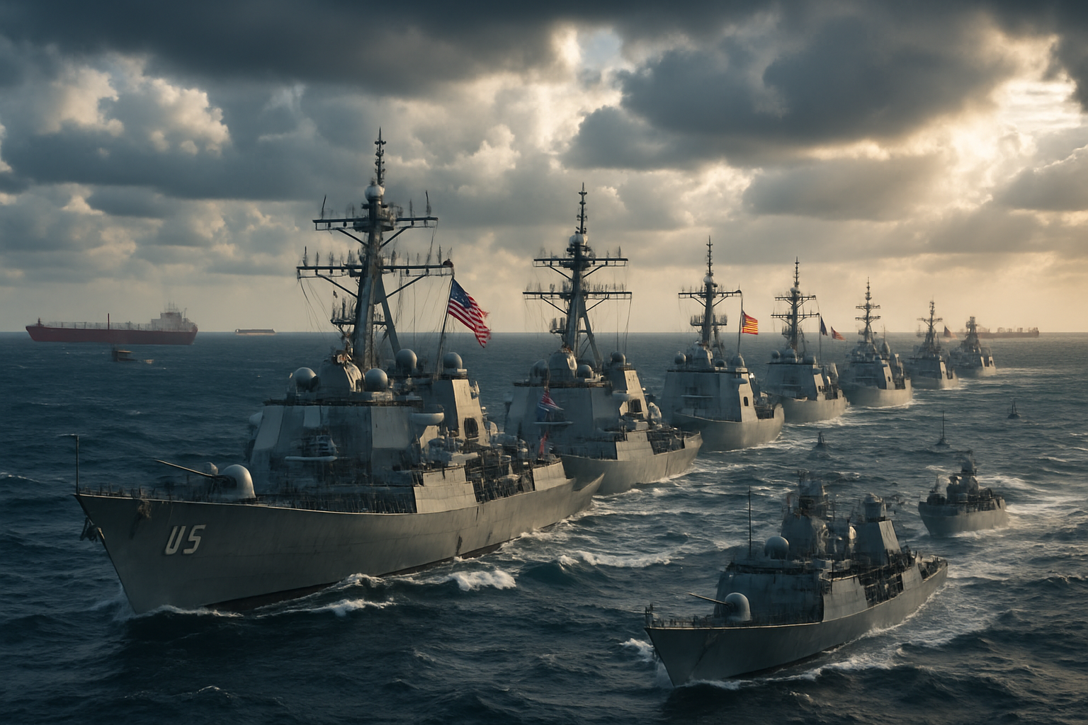 Trump Demands International Coalition to Reopen Strait of Hormuz as Crisis Deepens