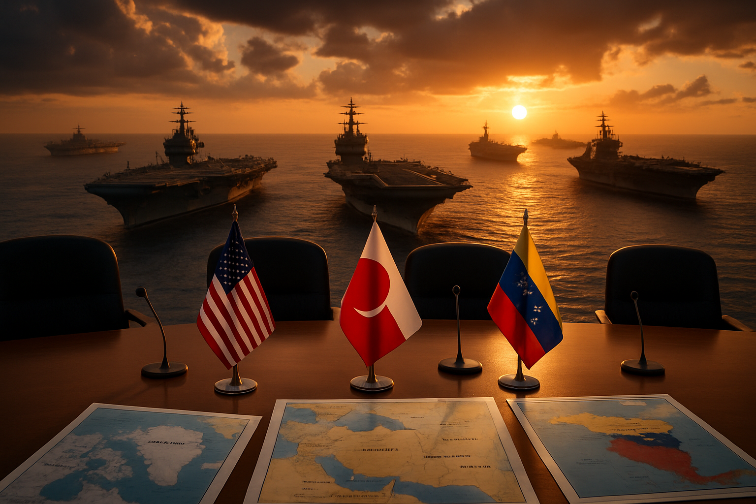 Trump Administration Deploys Second Aircraft Carrier to Middle East While Advancing Greenland Negotiations and Venezuela Oil Partnership