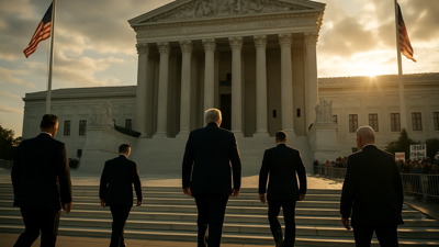 Trump Makes Historic Supreme Court Appearance as Justices Express Deep Skepticism Over Birthright Citizenship Order