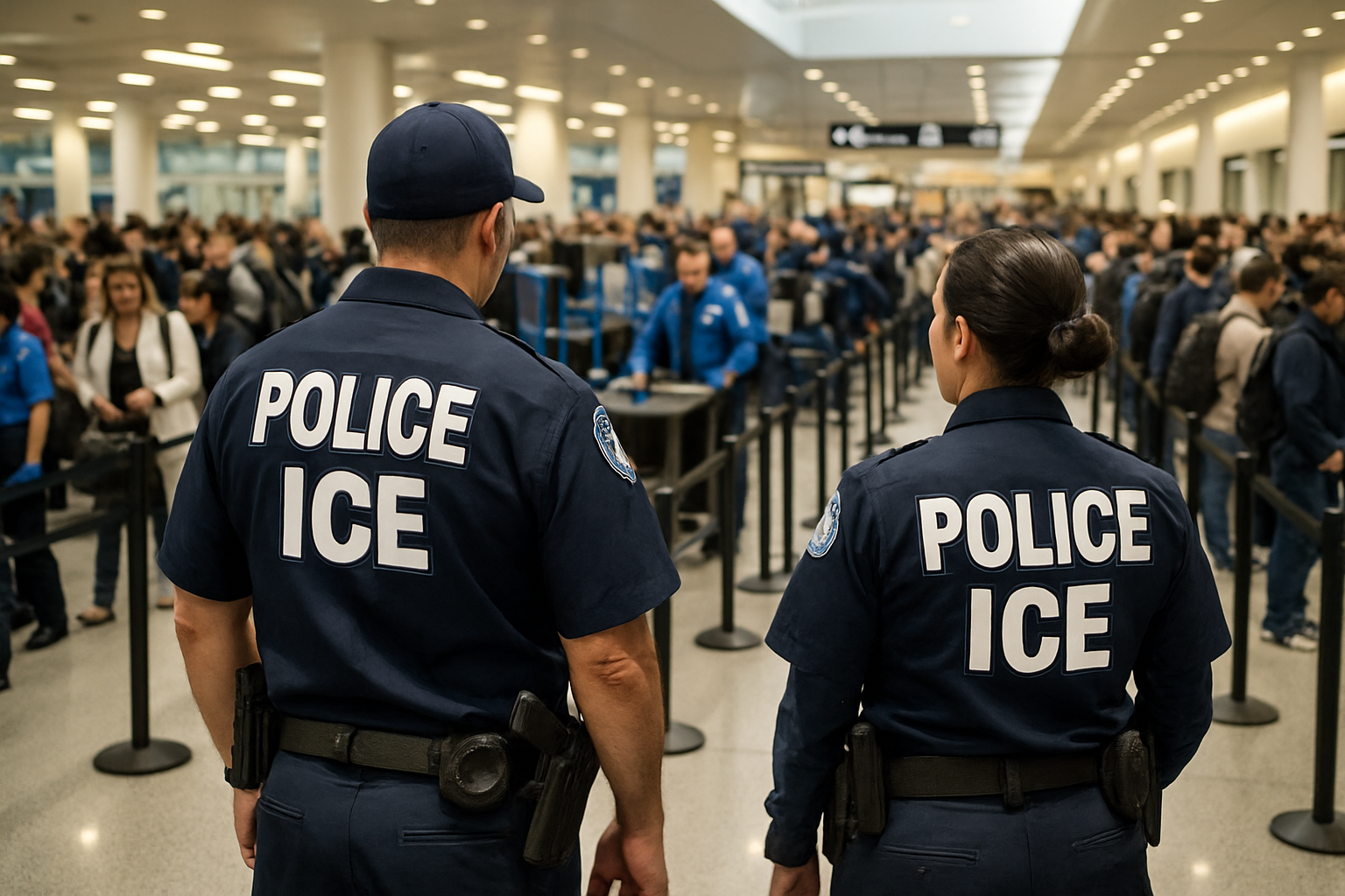 Trump Announces ICE Agent Deployment to US Airports Starting Monday Amid Border Enforcement Expansion