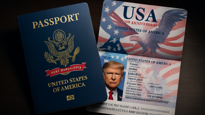 Trump's Image Featured on New US Passports to Commemorate 250th Independence Anniversary