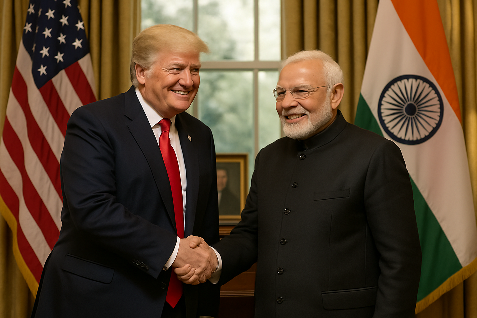Trump Announces India Trade Deal: Tariff Cuts in Exchange for Ending Russian Oil Purchases