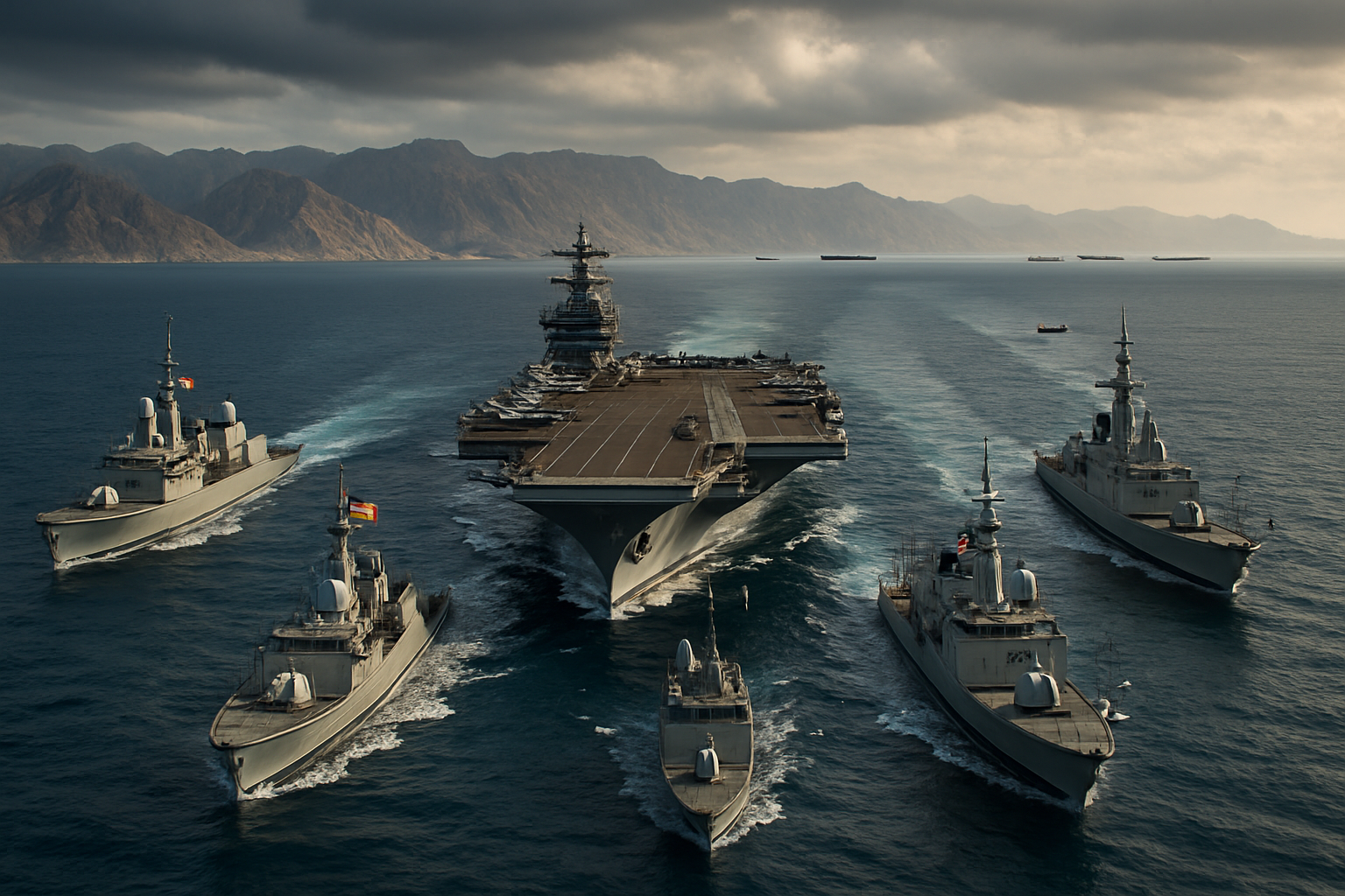 Trump Calls for International Naval Coalition to Secure Strait of Hormuz as Iran Crisis Enters Critical Phase