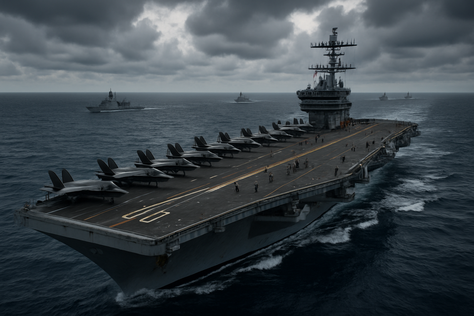 Trump Weighs Iran Military Strike as US Readies Second Aircraft Carrier for Middle East Deployment