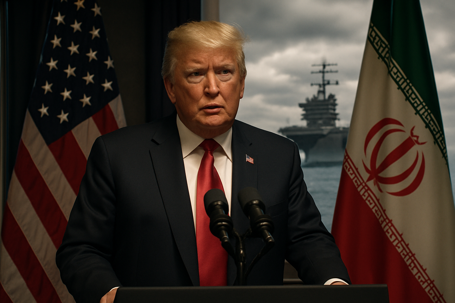 Trump Hints at Second Aircraft Carrier as Iran Nuclear Talks Enter Critical Phase