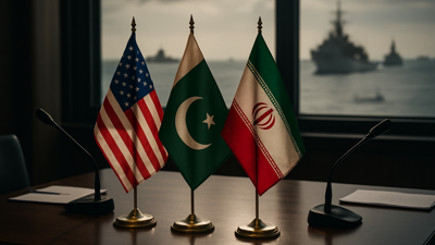 Trump Announces US Delegation to Pakistan for Iran Talks While Claiming Naval Victory Over Iranian Cargo Ship
