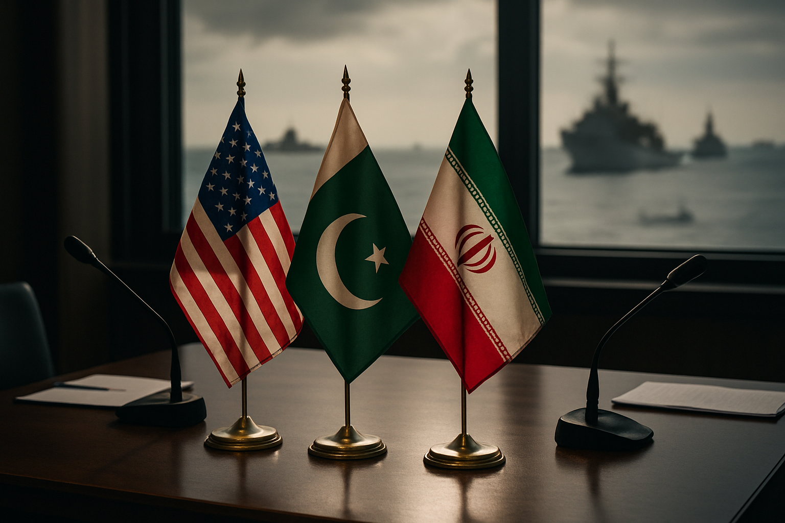 Trump Announces US Delegation to Pakistan for Iran Talks While Claiming Naval Victory Over Iranian Cargo Ship