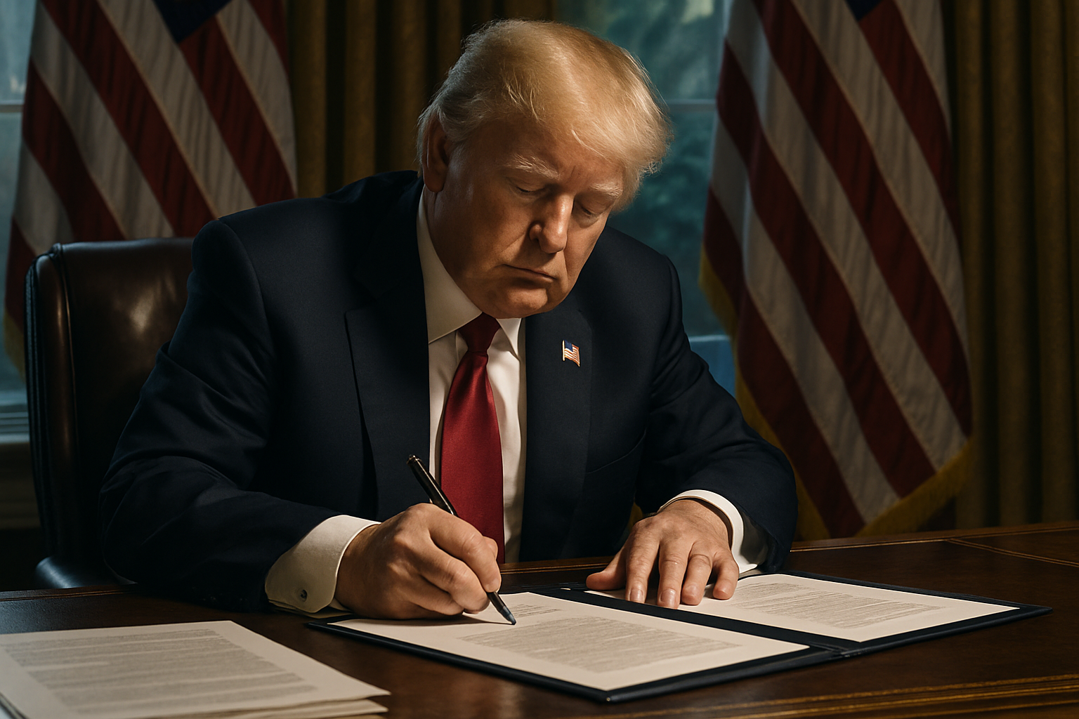 Trump Signs Executive Order Threatening 25% Tariffs on Countries Trading with Iran While Canceling India Sanctions