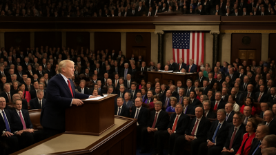 Trump Delivers Record-Breaking State of the Union Amid Historic Congressional Confrontations
