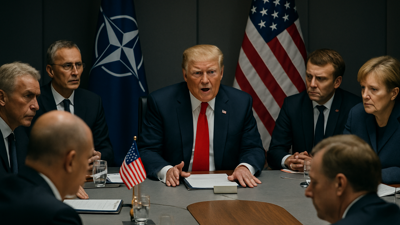 Trump Issues Stark Warning to NATO Over Strait of Hormuz Support