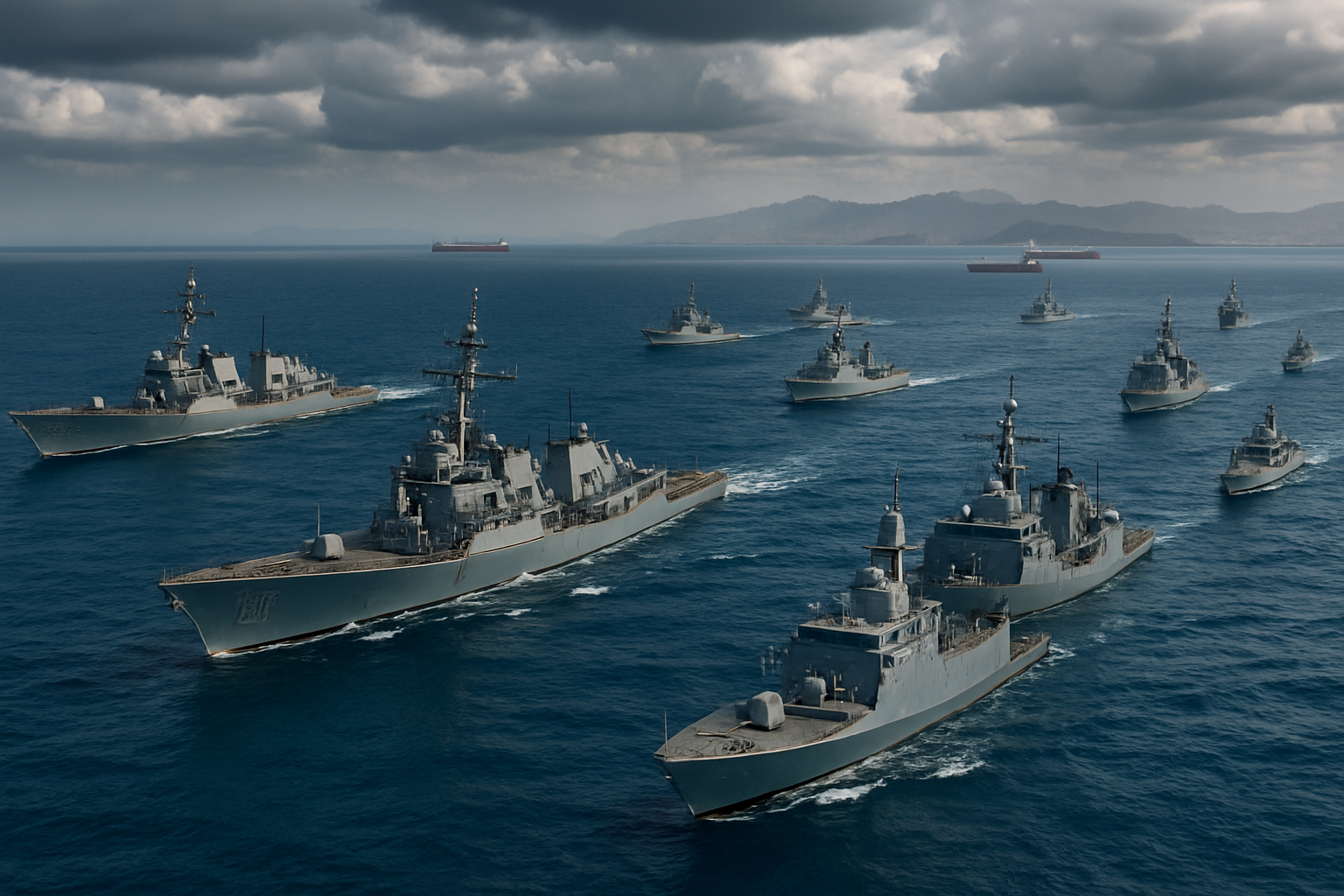 Trump Calls for International Naval Coalition as Iran War Reaches Critical Phase