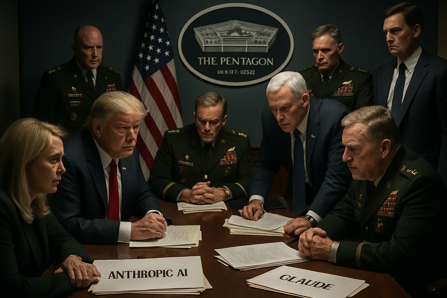 Trump Orders Federal Ban on Anthropic AI Amid Pentagon Security Dispute