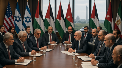 Trump Peace Council Summit Faces Gaza Crisis as International Opposition Mounts Against Israeli West Bank Expansion