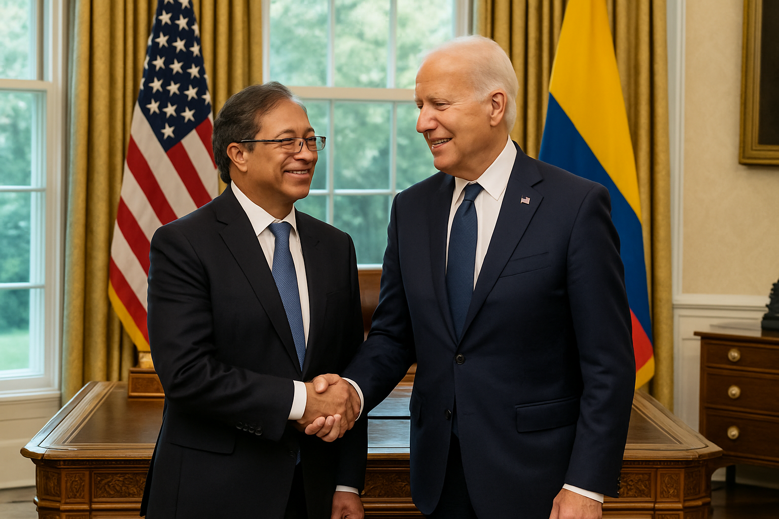 Trump and Colombia's Petro Share Historic White House Meeting After Months of Diplomatic Tensions