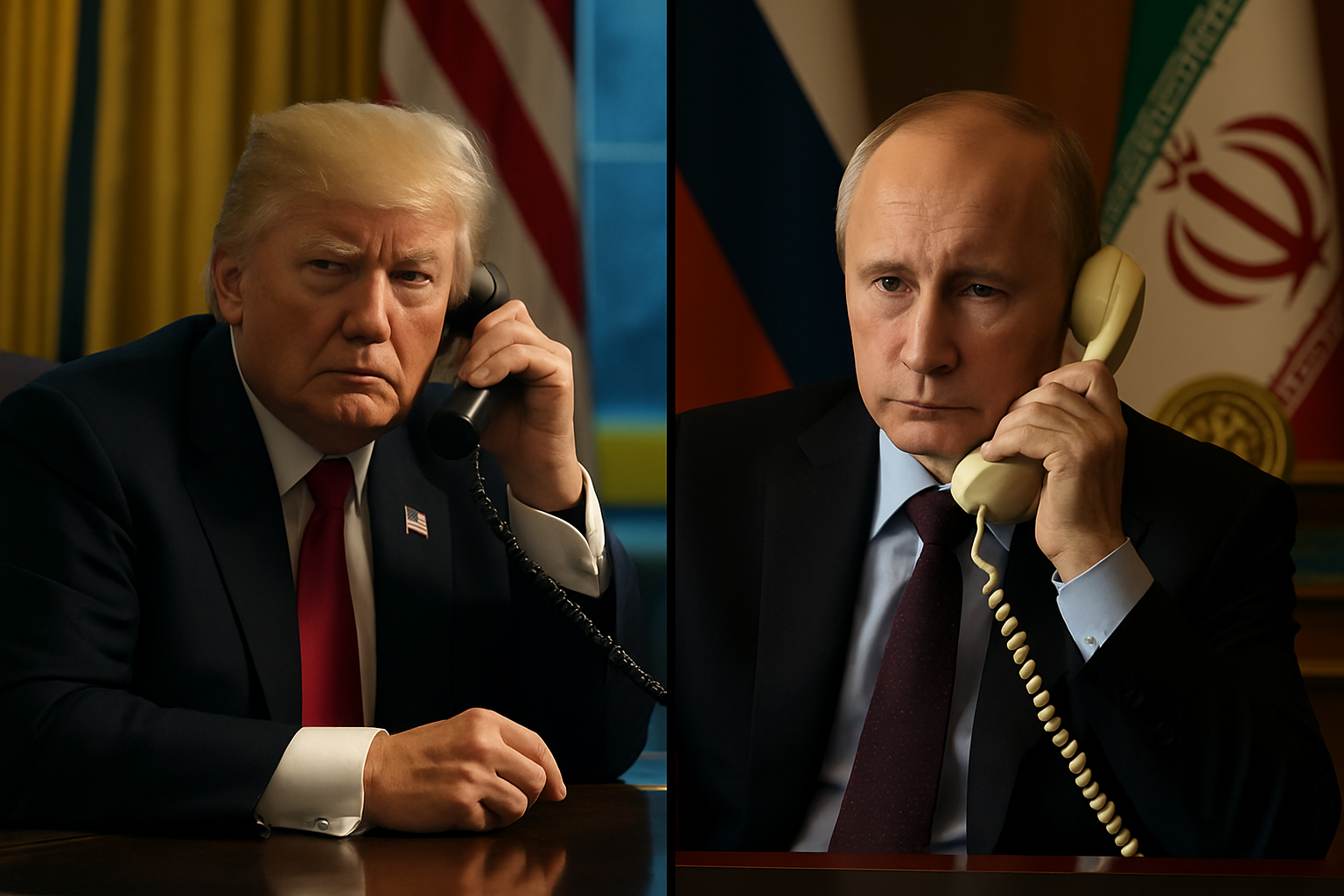 Trump and Putin Hold Critical Phone Call on Ukraine War and Iran Crisis Amid Global Tensions