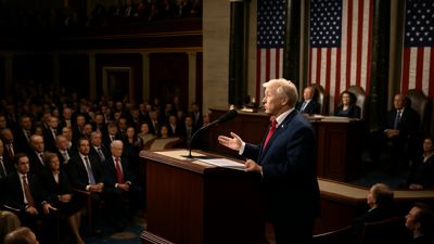 Trump Delivers Record-Length State of the Union Address, Attacks Democrats and Highlights Administration Achievements