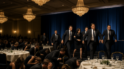 Armed Gunman Breaches Security at White House Correspondents' Dinner, Trump Evacuated Safely