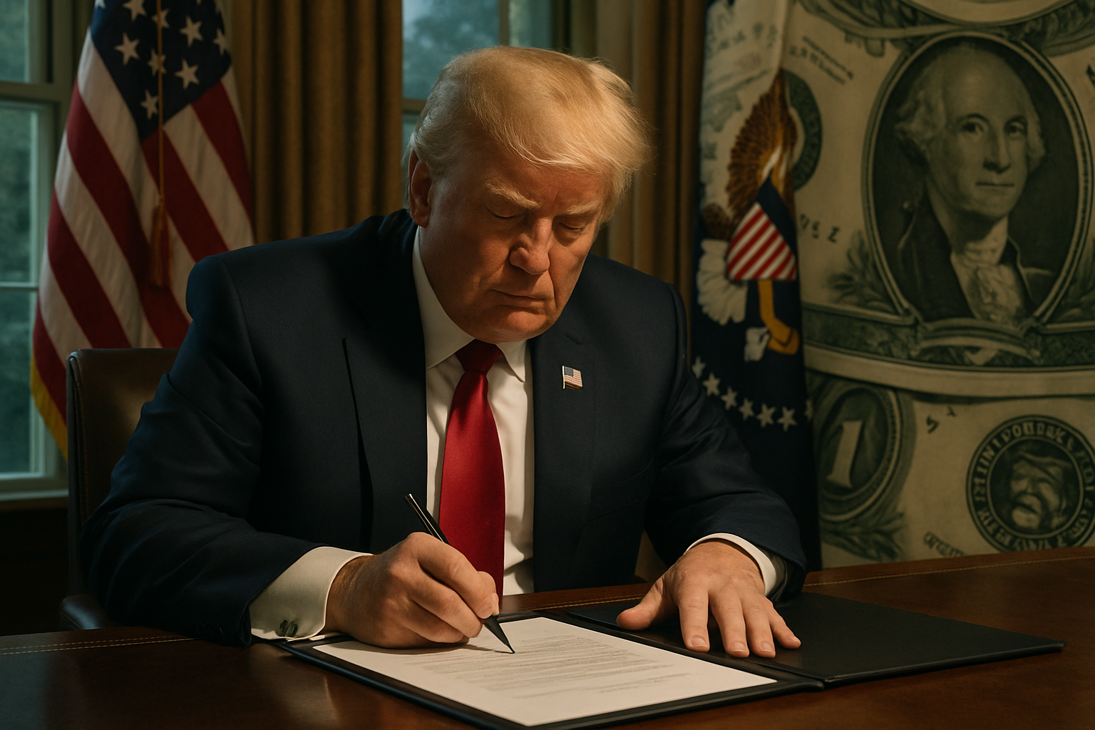 Trump Signature to Grace US Currency for First Time in Presidential History