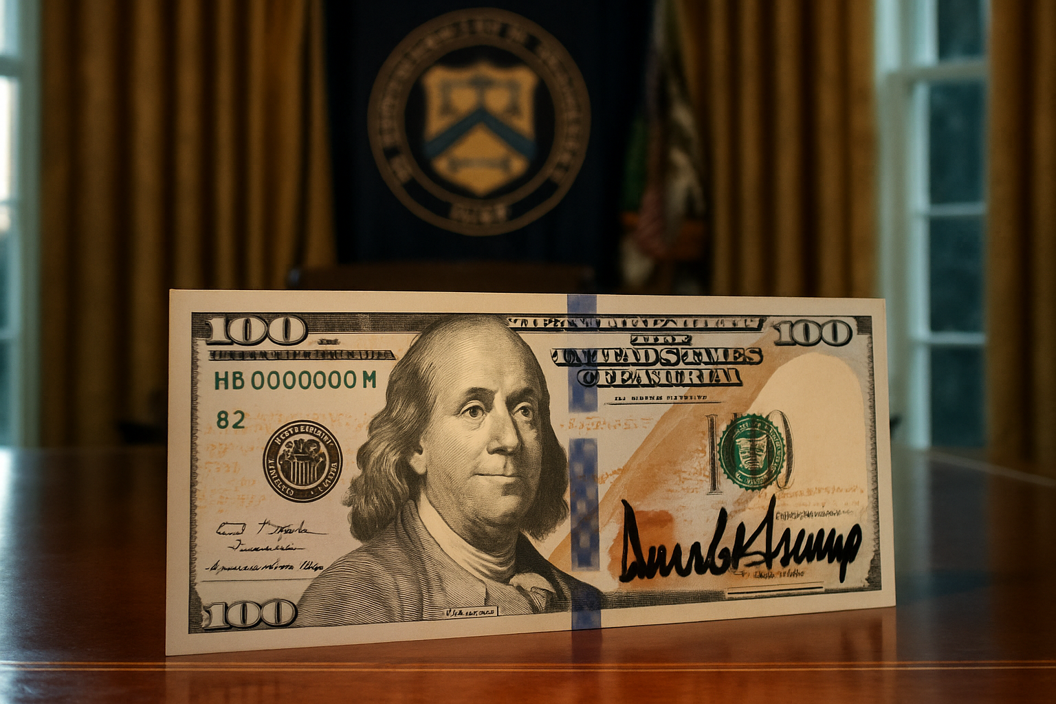 Trump's Signature to Appear on US Dollar Bills, Ending 165-Year Tradition