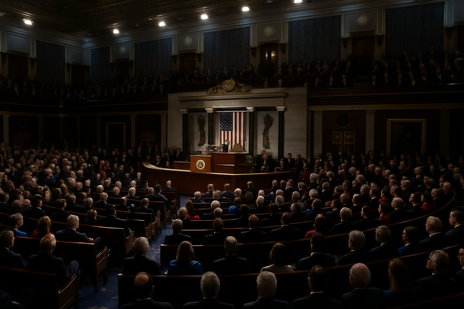 Trump Faces Constitutional Crisis and Plunging Approval Ratings as State of the Union Looms