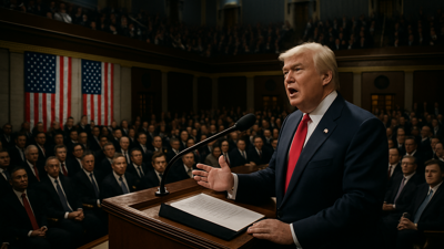 Trump Delivers Record-Breaking State of the Union Address Amid Constitutional Crisis
