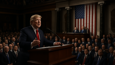Trump Delivers Record-Breaking State of Union in Historic Address to Congress