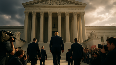 Trump Makes Historic Supreme Court Appearance for Birthright Citizenship Arguments