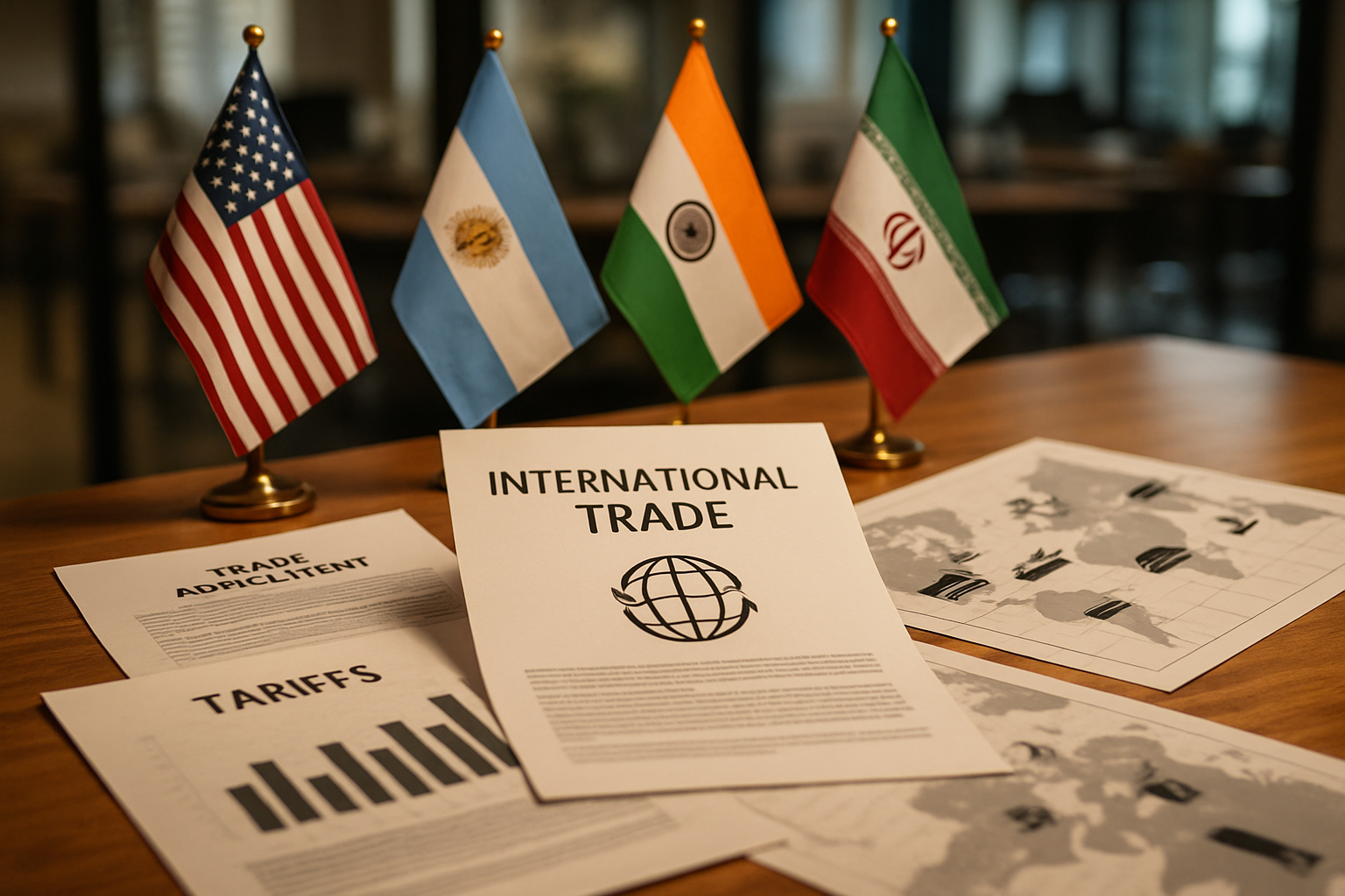 Trump's Multi-Front Trade Strategy: Argentina Beef Deal, India Tariff Relief, and Iran Sanctions Escalation