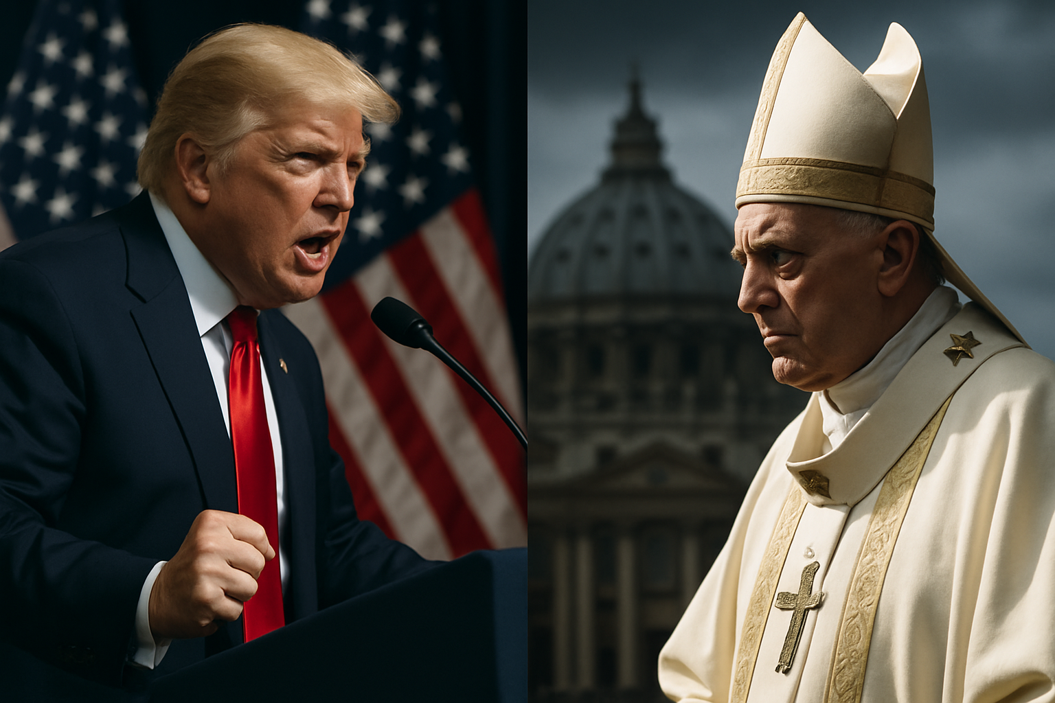 Trump Administration Escalates Vatican Feud as JD Vance Tells Pope to "Be Careful" with Theology