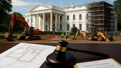 Federal Judge Halts Trump's White House Ballroom Project, Rules Congressional Approval Required