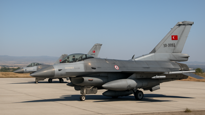 Turkey Deploys Six F-16 Fighter Jets to Northern Cyprus Amid Escalating Regional Crisis