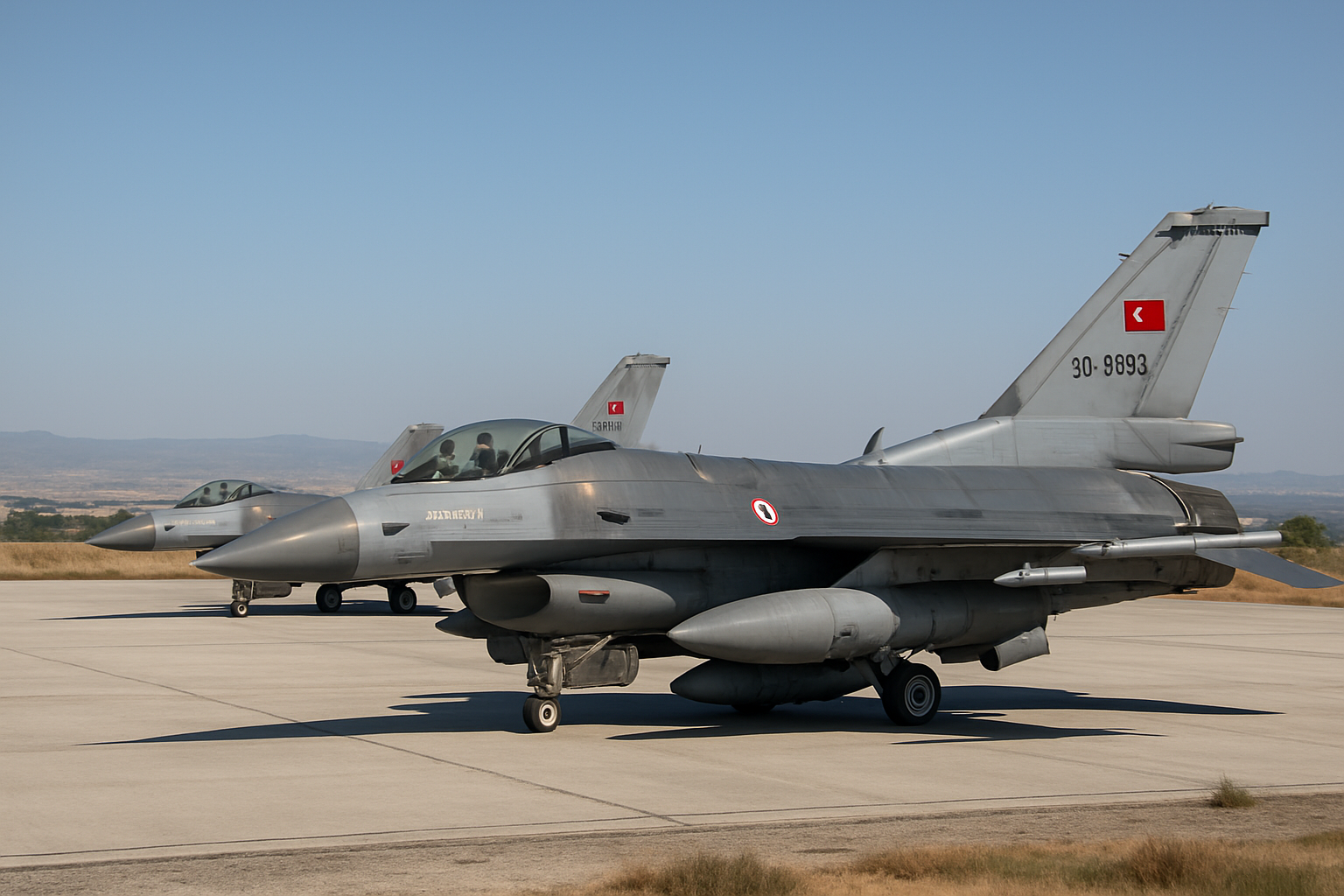 Turkey Deploys Six F-16 Fighter Jets to Northern Cyprus Amid Escalating Regional Crisis