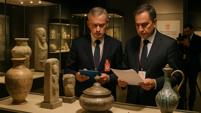 Turkey Launches AI-Powered Heritage Recovery Initiative, Repatriates 180 Cultural Artifacts in 2025