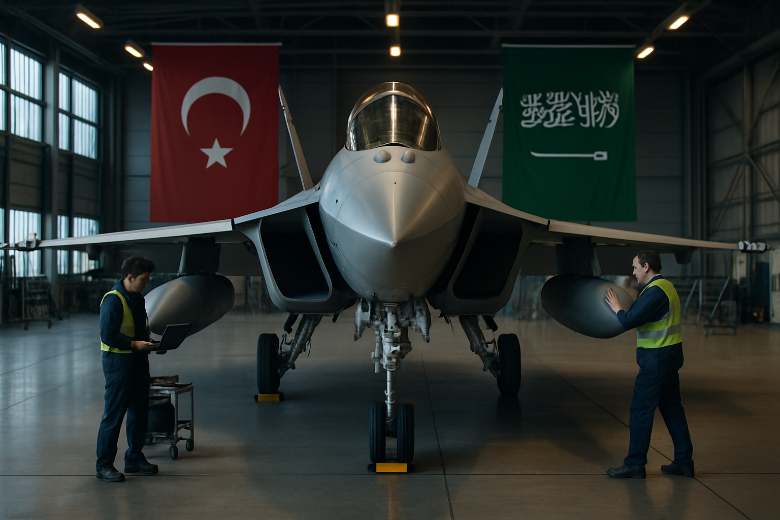 Turkey and Saudi Arabia Explore Strategic Partnership in KAAN Fighter Jet Program