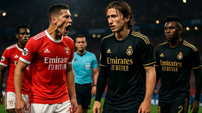 UEFA Suspends Benfica's Prestianni Over Alleged Racist Behavior Toward Vinicius Junior