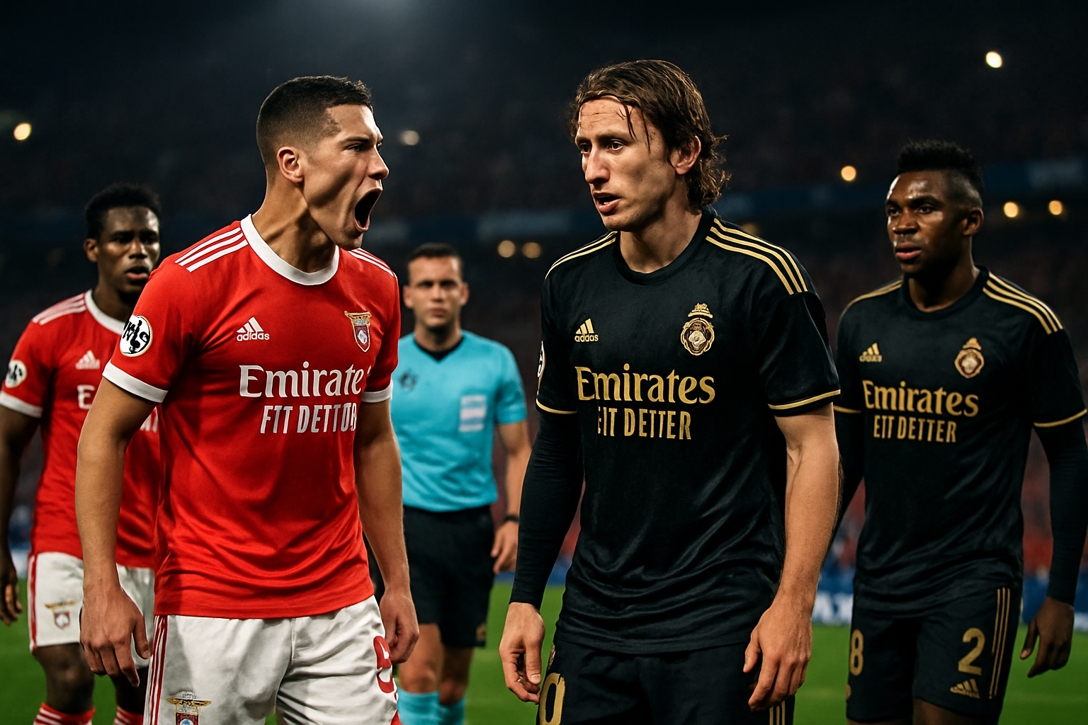 UEFA Suspends Benfica's Prestianni Over Alleged Racist Behavior Toward Vinicius Junior