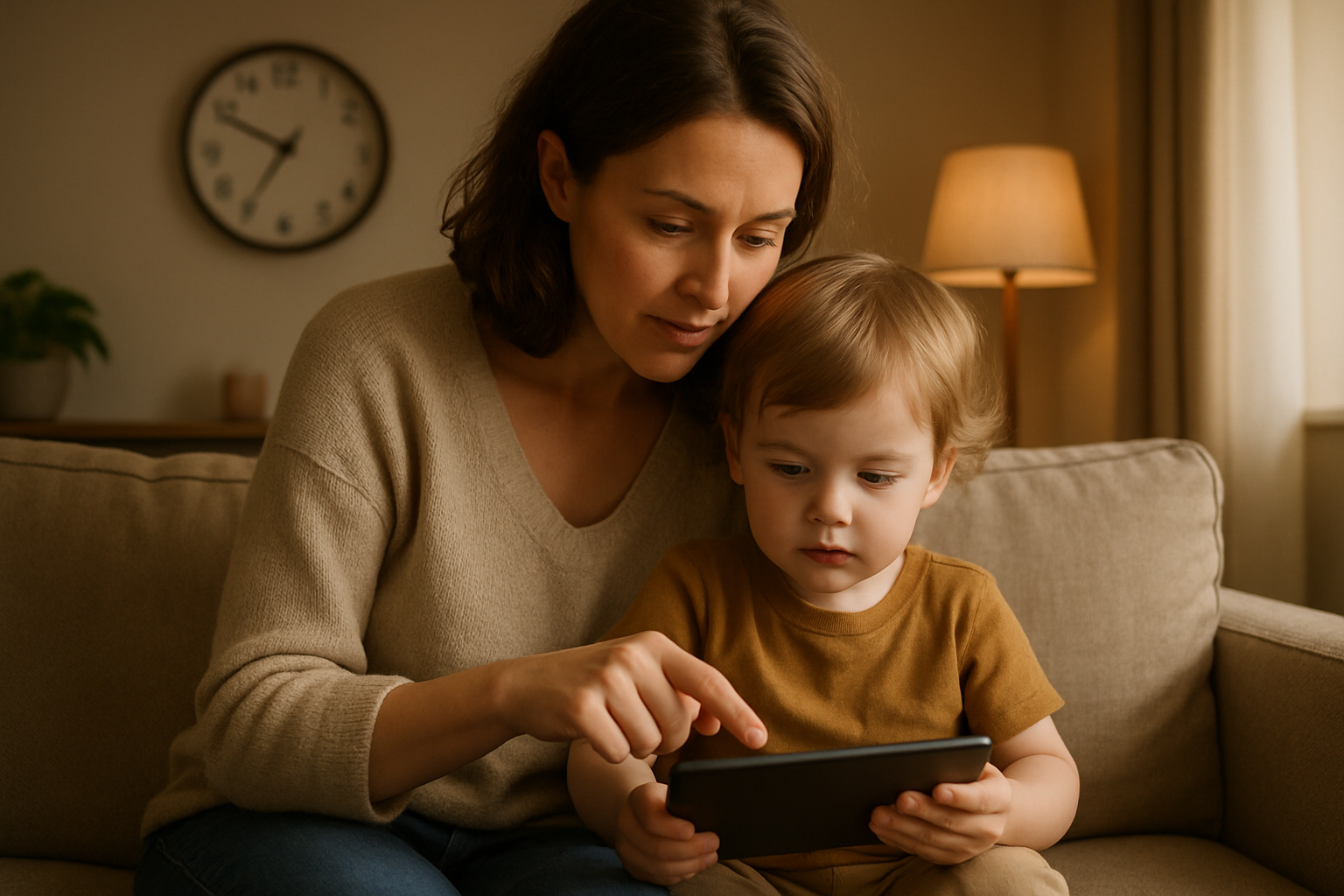 New Government Guidelines Recommend Maximum One Hour Daily Screen Time for Children Under 5