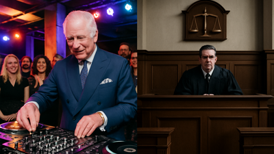 King Charles Takes to DJ Decks in Manchester as Nursery Worker Gets 30 Years for Child Rape