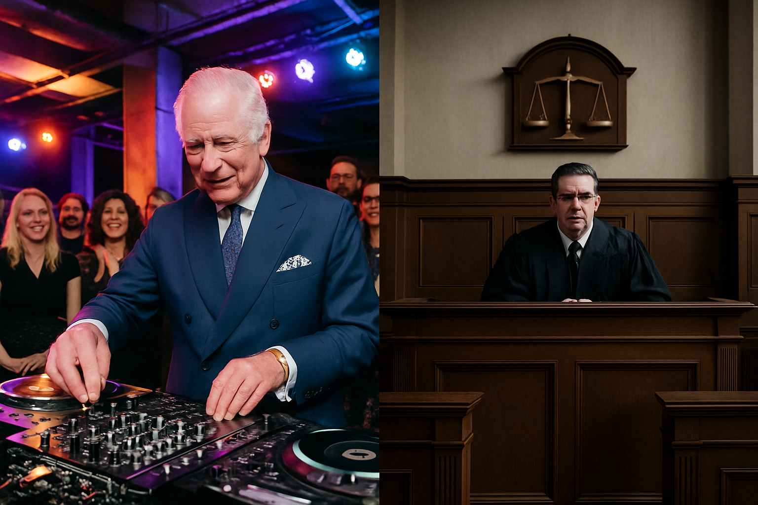 King Charles Takes to DJ Decks in Manchester as Nursery Worker Gets 30 Years for Child Rape