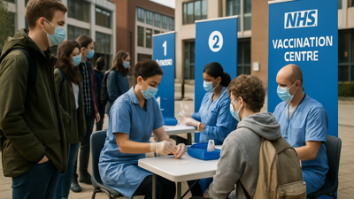 UK Meningitis Outbreak Reaches 34 Cases as Mass Vaccination Campaign Continues in Kent