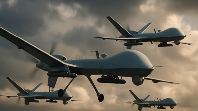 Ukraine Launches Historic 283-Drone Attack on Russia in Major Escalation