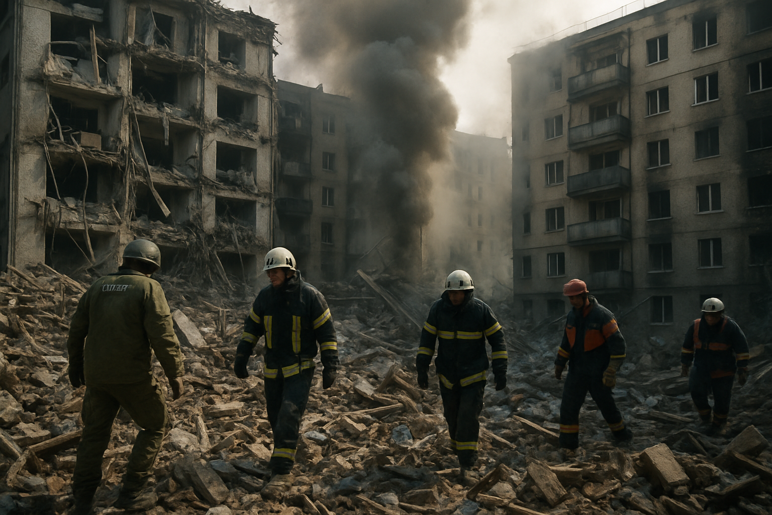 Deadly Weekend in Ukraine as Russian Drone Attacks Kill Eight in Dnipro Amid Stalled Peace Process