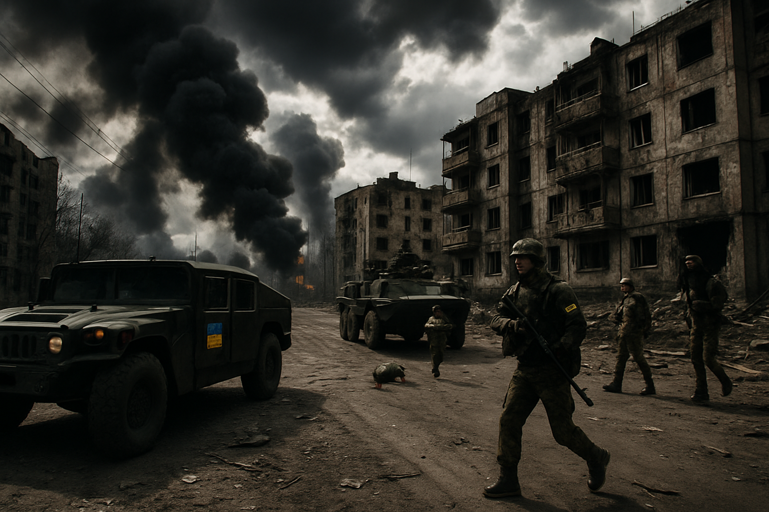 Ukraine War Intensifies as Diplomatic Breakthrough Remains Elusive