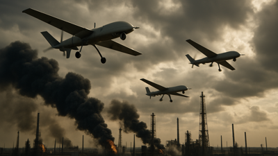 Ukrainian Forces Launch Devastating Campaign Against Russian Infrastructure: Five Strategic Plants and 10 Oil Facilities Targeted in Historic March Operations